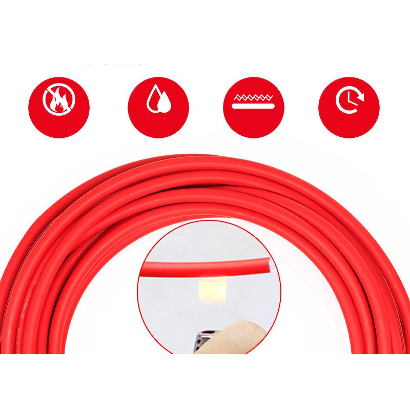 Solar PVC Electric Cables PV1-F Photovoltaic DC Panel Special Connection Wire 2-10mm2 4-16mm2 1.5-2.5 Square Solid Power