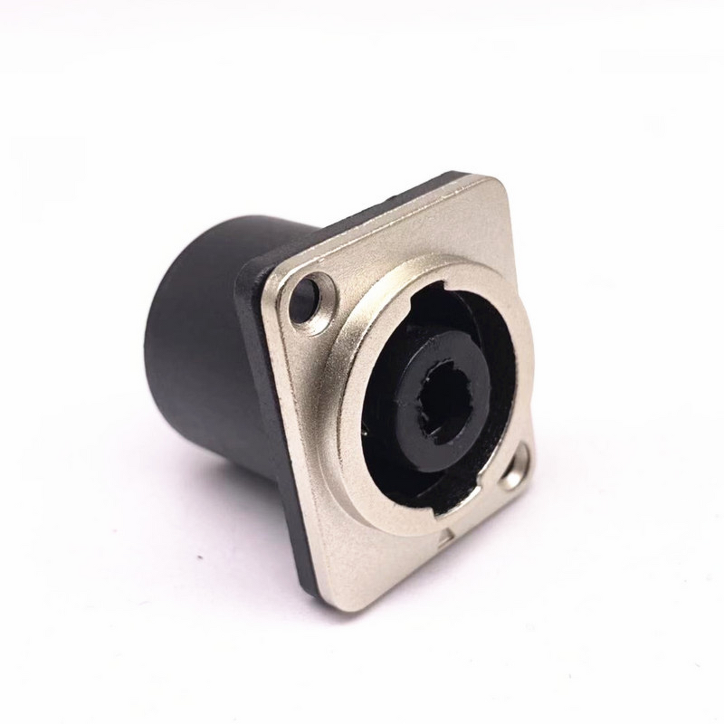 Audio Connector - Professional 4-Core Stage Audio Mixer - 10A Copper Contact - Metal Audio Socket