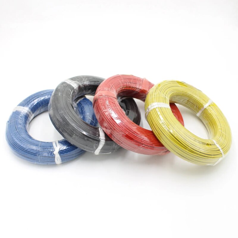 Cable - 2-Pin Tinned Copper PVC Insulated - Red Black LED Strip Extension Stranded Solid Roll