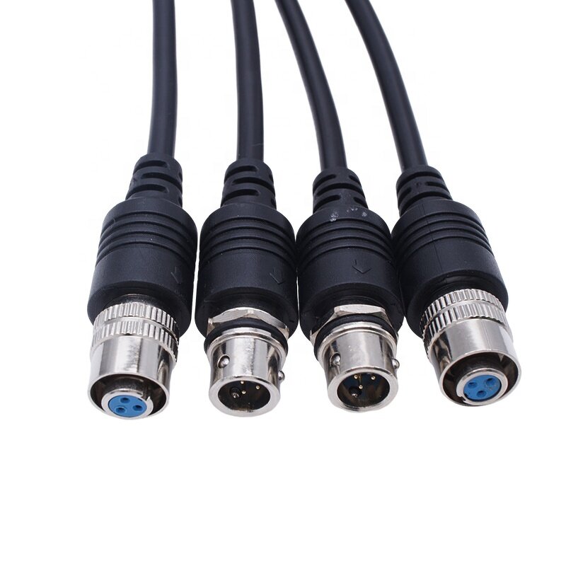 Sensor Cable - Customizable Single Head 2-core Shielded - 10A PVC - C15 Aviation Plug ITT Extension Cord