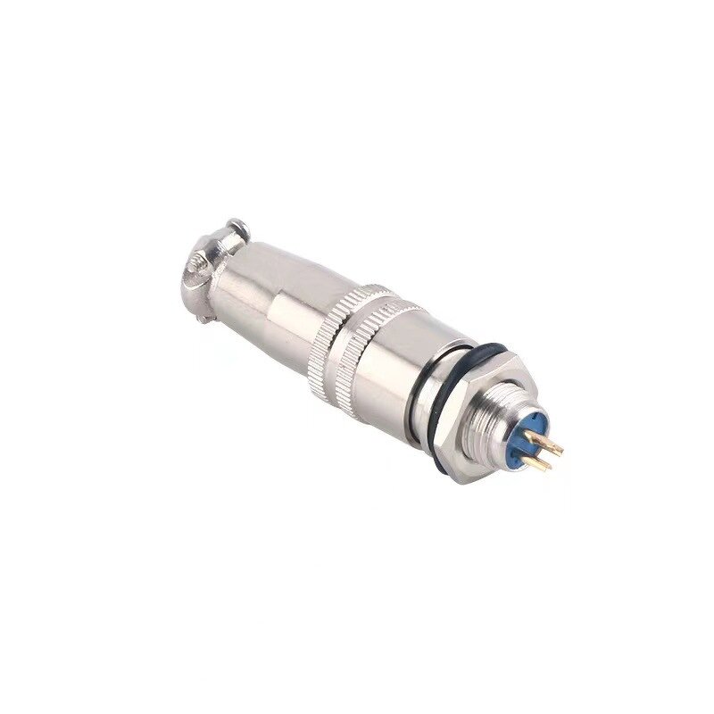 Aviation Connector - 8mm Circular Quick Air Socket XS8 - 3A 250V 2-4 Core - BNC MCX Microwave