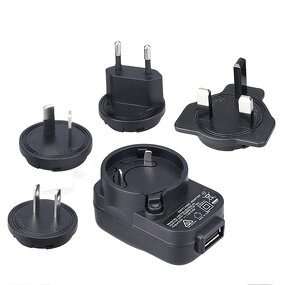Power Adapter Manufacturer - EU 2/3 Pin Stainless Steel Tamper Resistant - 24V 2A USB Portable