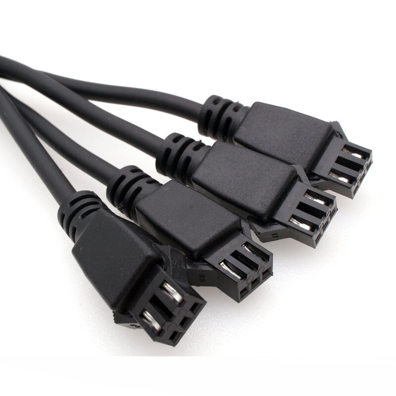 Extension Cable - SM 3P Hollow Soft PVC 2 Core - Industrial Machine LED Light Driver Red Power Cord