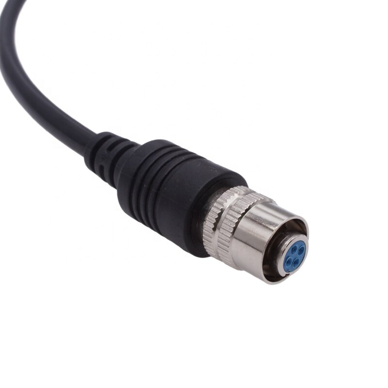 Sensor Cable - Customizable Single Head 2-core Shielded - 10A PVC - C15 Aviation Plug ITT Extension Cord