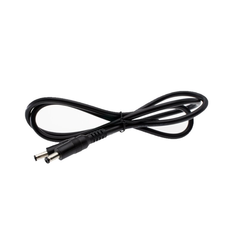 DC Power Cable - 5.5*2.5/2.1mm Straight DC5525 Plug - Open Extension Male to Female 1 Pin Custom Audio