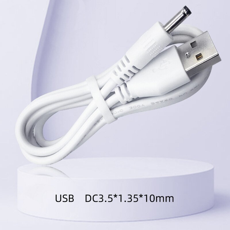 Power Cable - USB DC 1 Male Connector - 3.5x1.35x10 5.5*2.1mm CCTV 5525 LED Adapter OEM Jack
