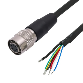 Power Cable - ZHONGFEI Hr10A-7P-6S 6-Pin - Hirose Industrial Camera Aviation CCD Lens Extension