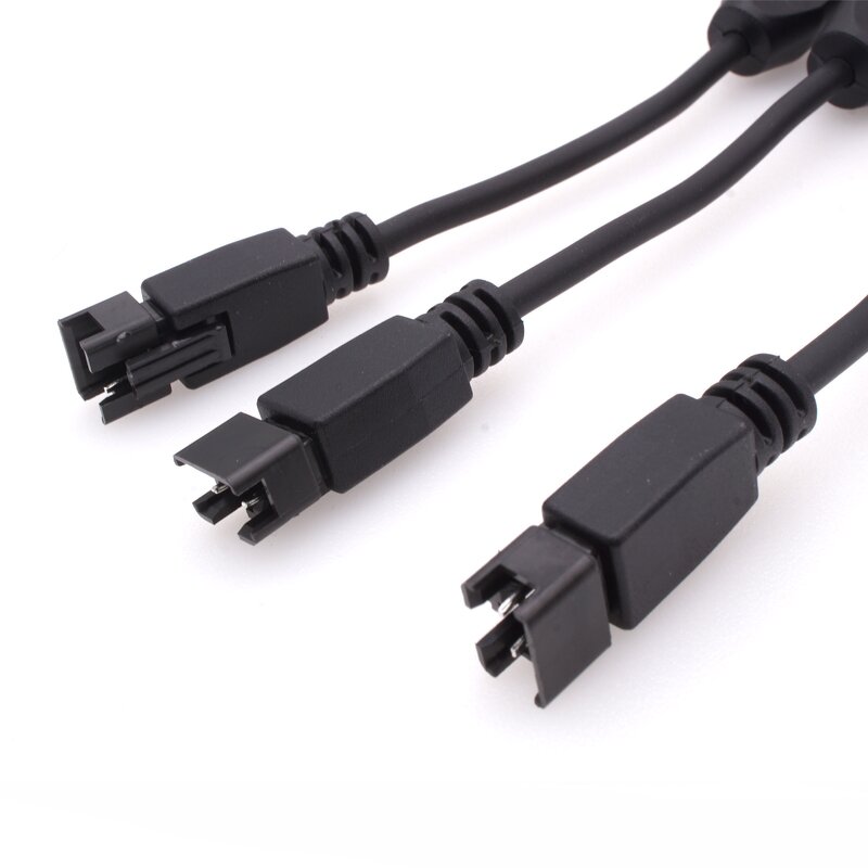 Extension Cable - SM 3P Hollow Soft PVC 2 Core - Industrial Machine LED Light Driver Red Power Cord