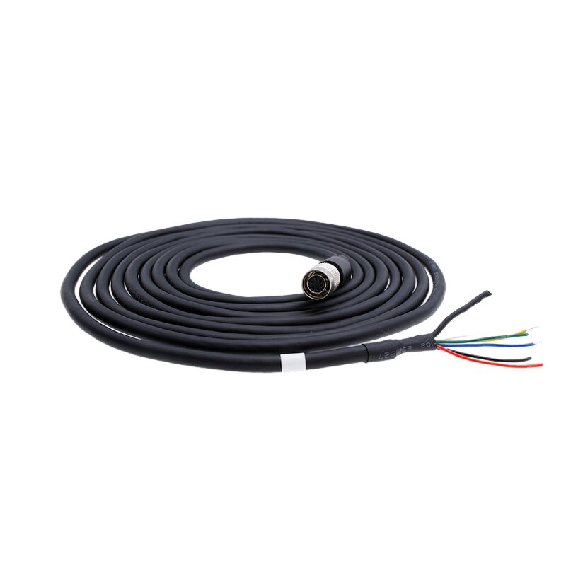 Power Cable - ZHONGFEI Hr10A-7P-6S 6-Pin - Hirose Industrial Camera Aviation CCD Lens Extension