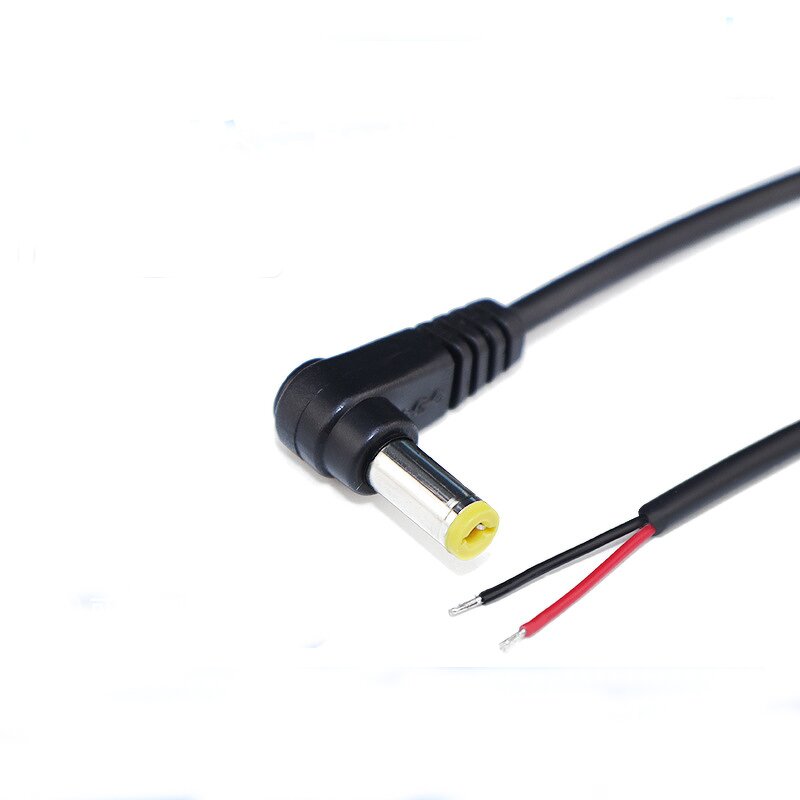 Power Cable - 12V DC Audio Extension - 5.5X2.1mm 2 Pin 15cm - PC Housing LED Headphones