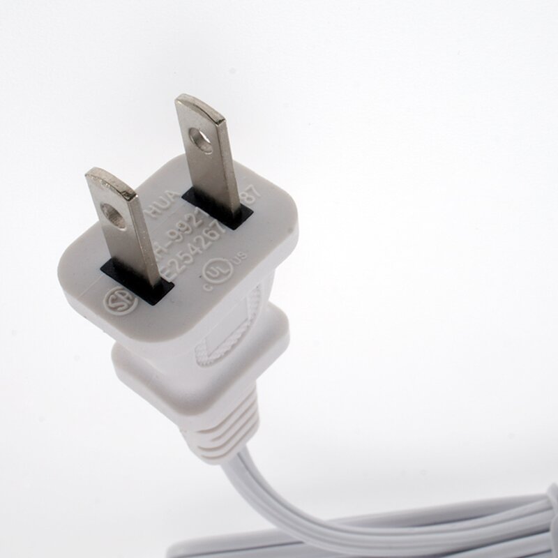 Power Cord - USA 110V AC Extension Supplies - 2-Pin Plug 18AWG Copper Cable - 303 On/Off Switch 15A