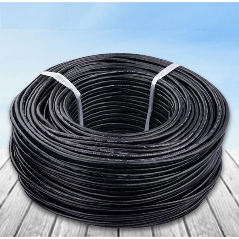 UL1333 18 UL1863 22AWG Solid Copper PVC Bare Low Voltage Power Cable Household Wires ETFE Heat Resistant 22AWG Electrical Wire