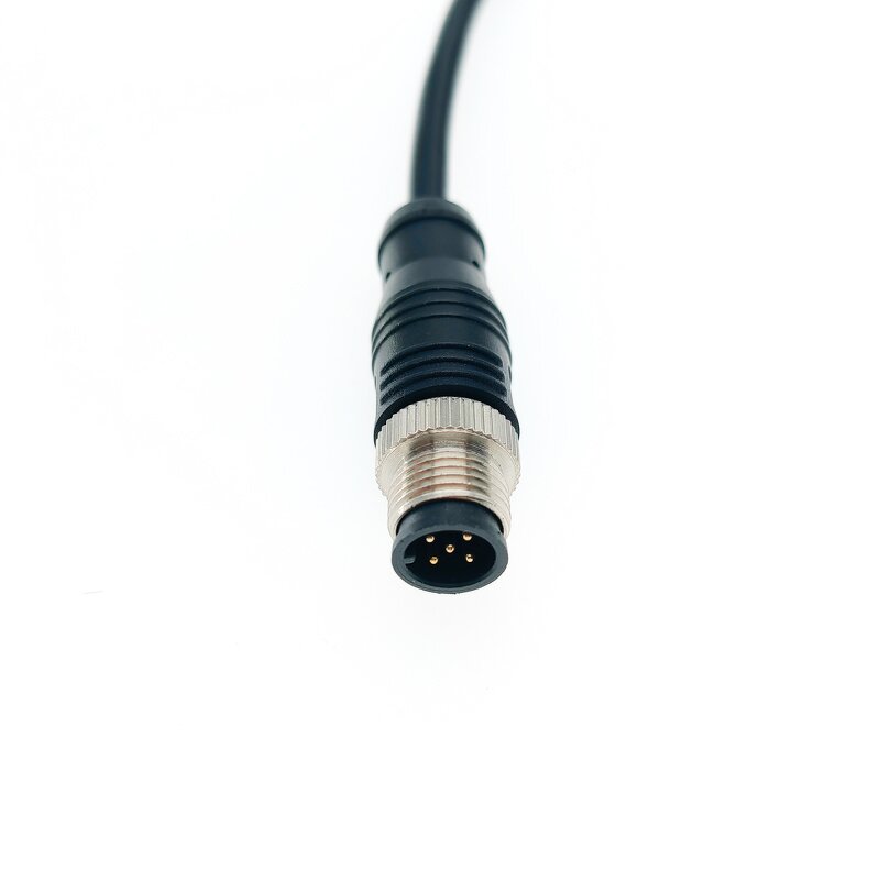 Aviation Connector - M12 Custom Waterproof IP67/68 - 2/3/4/5/6/8/12/17 Pin - Sensor Aviation Wire 1m