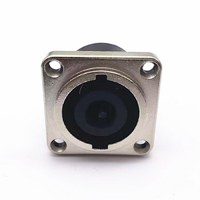 Audio Connector - Bonico BX-X158 8-Core Metal Square Socket - IP65 Copper Panel Audio Amplifier