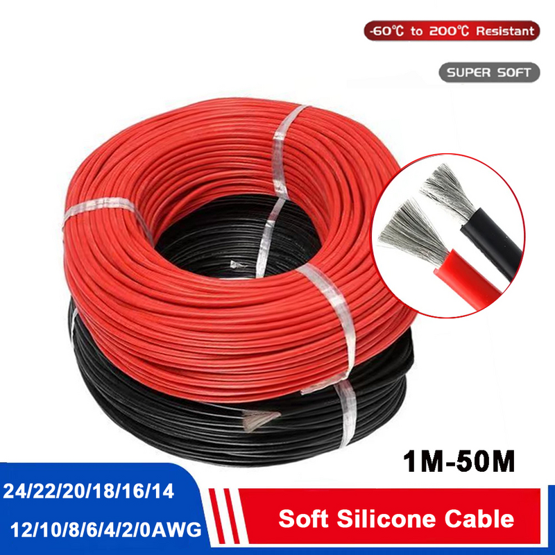 Wire - US High Temp 105℃ Copper PVC - Solid Custom Electrical Power Extension Cable