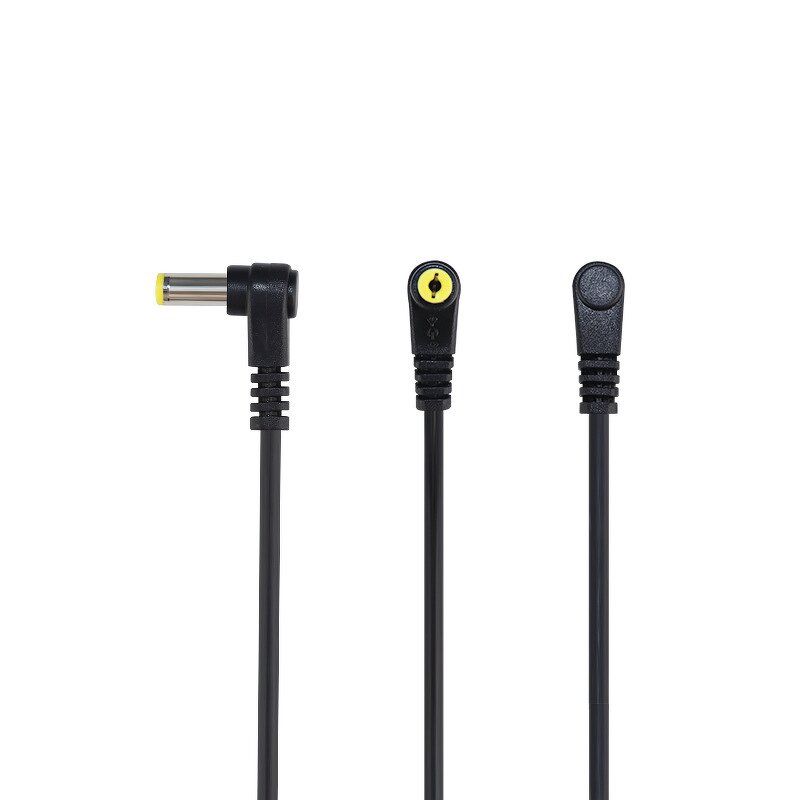 Power Cable - 12V DC Audio Extension - 5.5X2.1mm 2 Pin 15cm - PC Housing LED Headphones