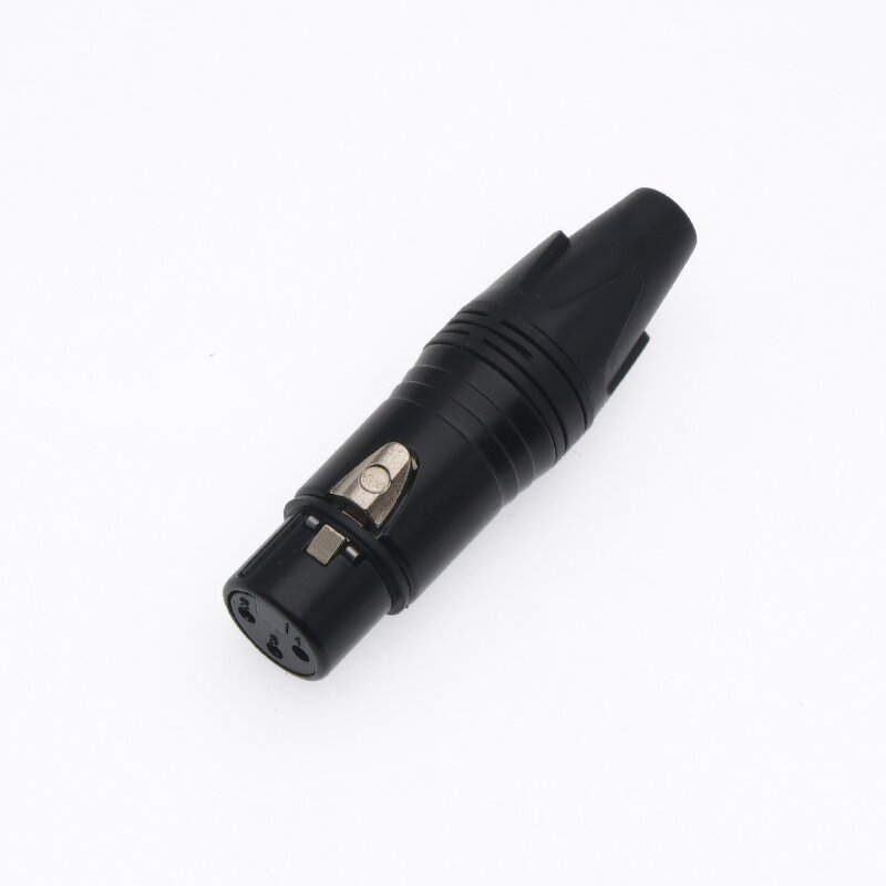 Audio Connector - 3-Pin XLR Plug Copper Contact - 3 Core Speaker Jack - 5 Colour LED Powercon MCX 10A