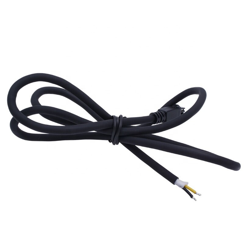 Extension Cord - SM3P Single Male High Flex Drag Chain - Industrial Equipment Cat6 Cable Connector