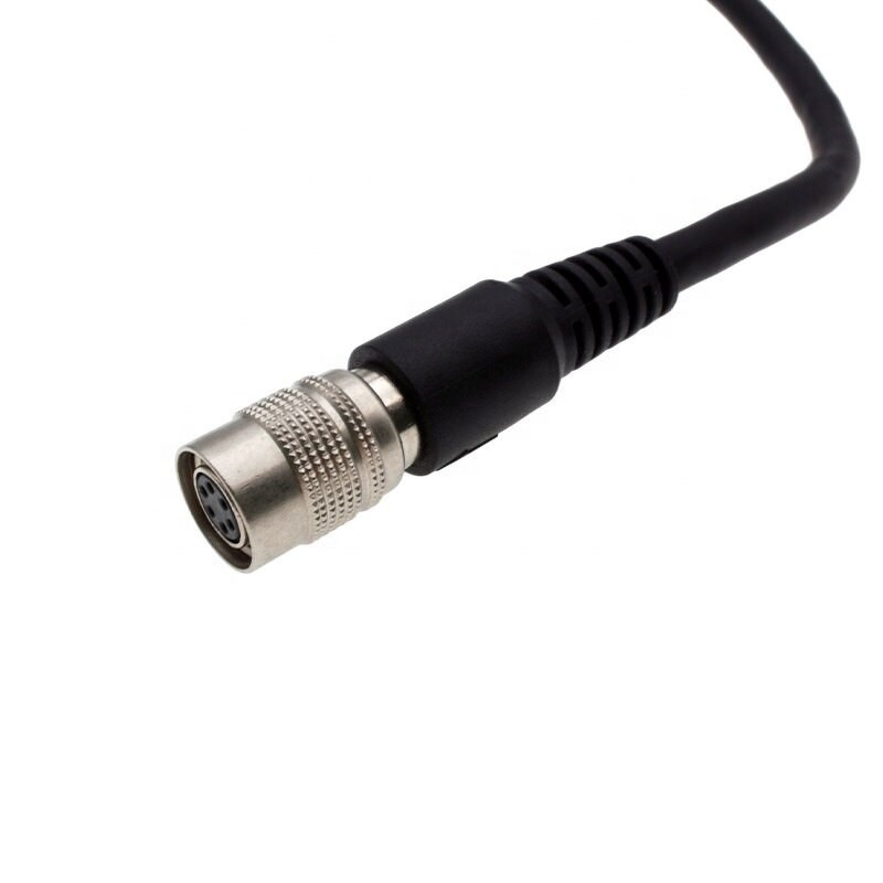 Connector - 6-Pin Straight Industrial Camera - Cat6 Cable 20m Female Hirose CCD HR10A-7P-6S