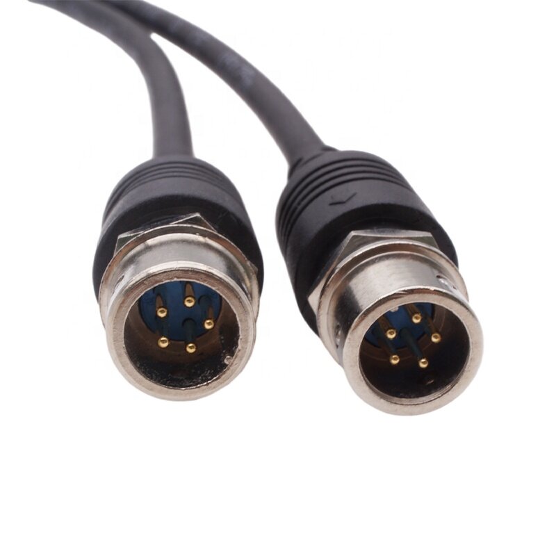 Power Cord - Custom Industrial Aviation 5 Core - Male Female Plugs Pair - Wiring Extension Power Solution