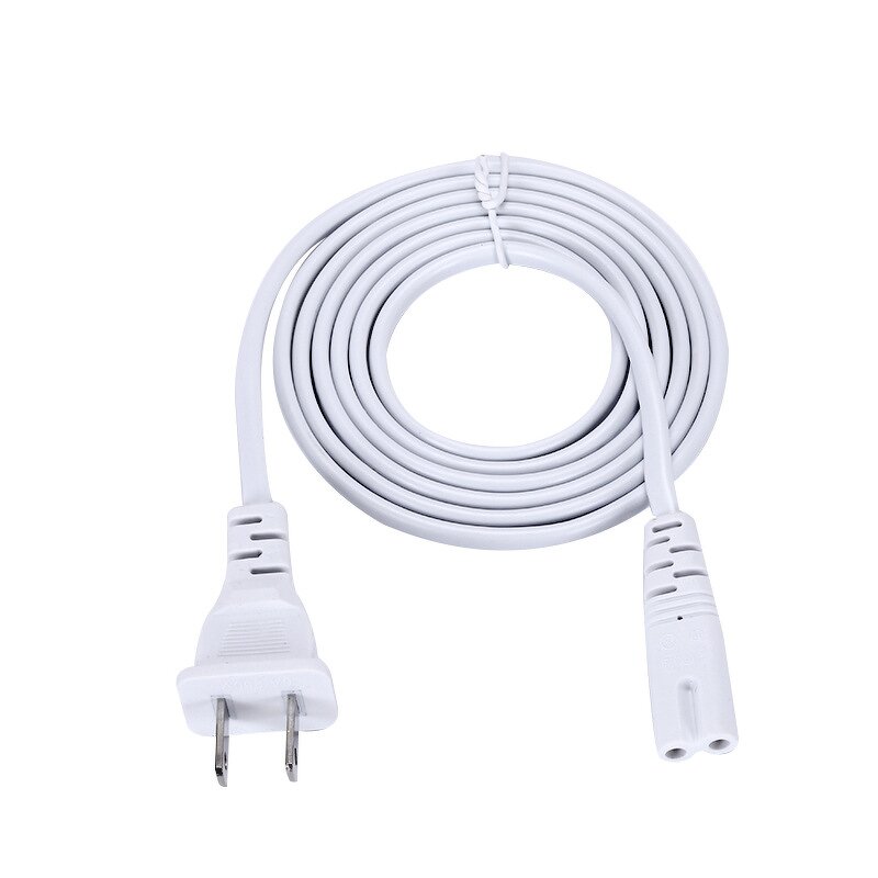 Power Cord - 110V AC 2 Prong Extension - Nema American European British Australian - Computer Adapter