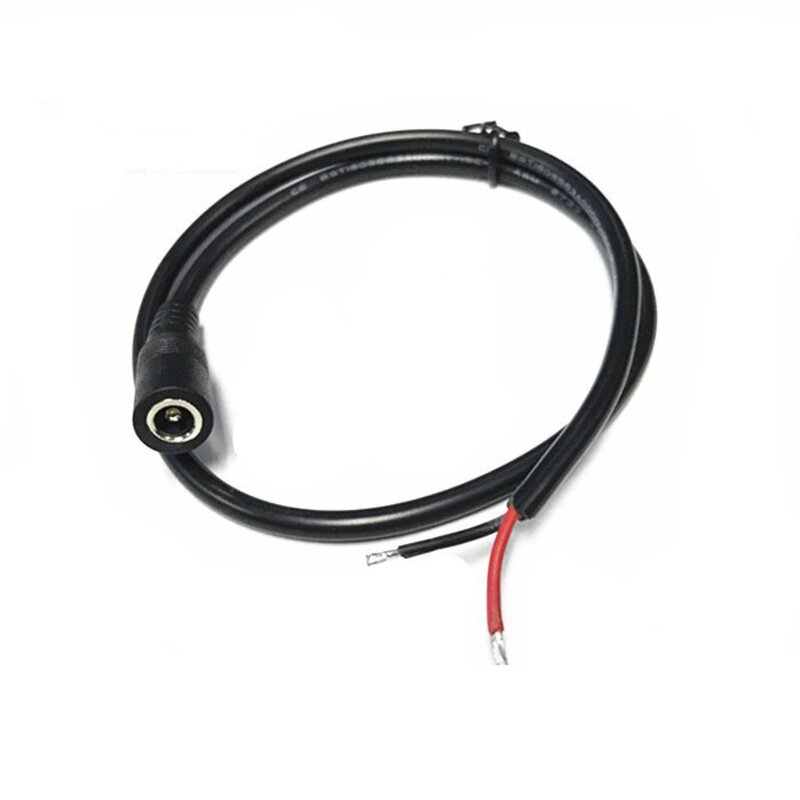 Power Cable - 12V DC Audio Extension - 5.5X2.1mm 2 Pin 15cm - PC Housing LED Headphones