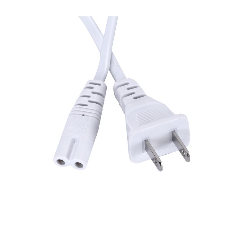 Power Cord - 110V AC 2 Prong Extension - Nema American European British Australian - Computer Adapter