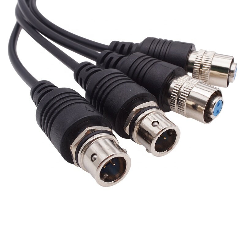 Sensor Cable - Customizable 2-Pin Aviation Plug - 3M 22AWG - ITT Male-Female EU & US Standard