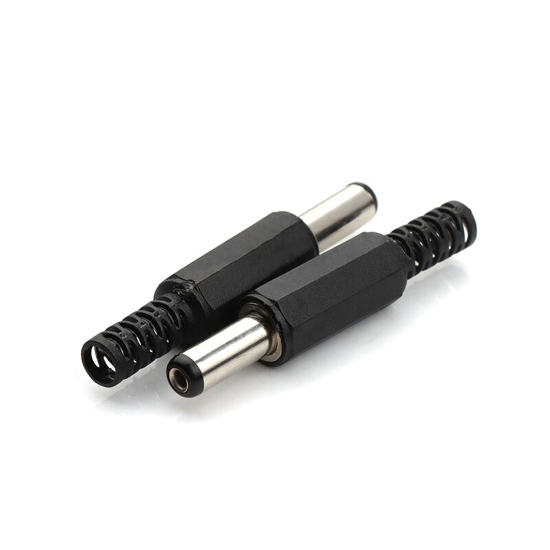 DC Connector - 5.5*2.1/2.5mm CCTV LED Camera - 14-30V 1.0A Aluminum Copper 5525 Welding Assembly