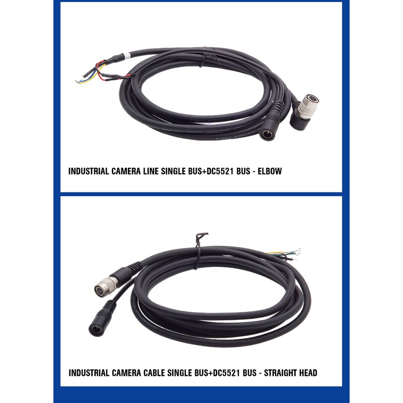 Power Cable - ZHONGFEI Hr10A-7P-6S 6-Pin Fine Copper - Hirose Industrial Camera Aviation CCD Extension