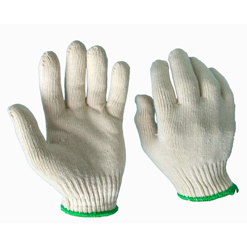Working Gloves Manufacturer - Wholesale Price Cotton Knitted Elastic Cuff 7-10 Gauge Direct Factory Supply Custom Logo