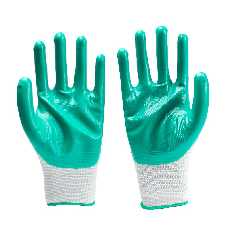 Work Gloves Manufacturer - Hot-selling Non-slip Heat-resistant Oil/Acid/Alkali Resistant Breathable Nitrile Coated
