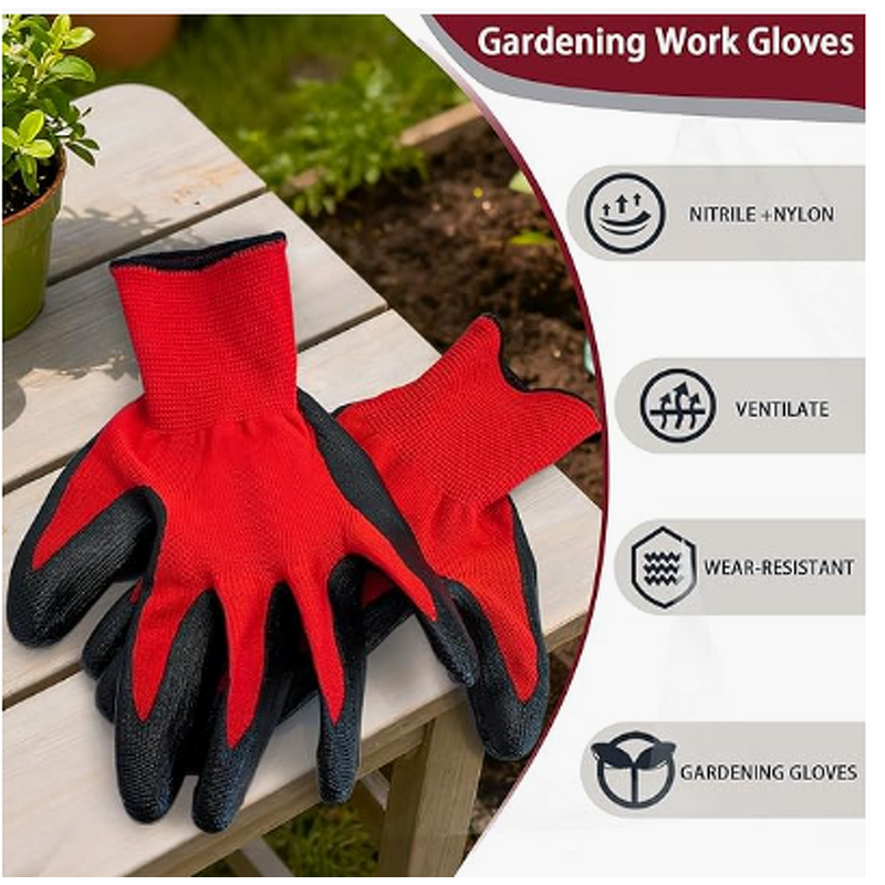 Work Gloves Manufacturer - Nitrile-coated Highly Oil-resistant for Men and Women Automotive