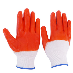 Work Gloves Manufacturer - PVC Coated Single Dipped Oil Acid Alkali Resistant Interlock Lining FURUNDA FRDP0827