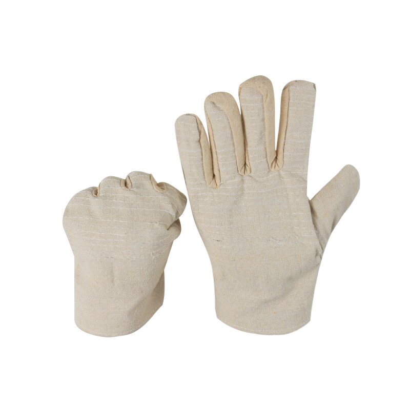 Canvas Gloves Manufacturer - Three-layer Thickened Wear-resistant Labor Protection