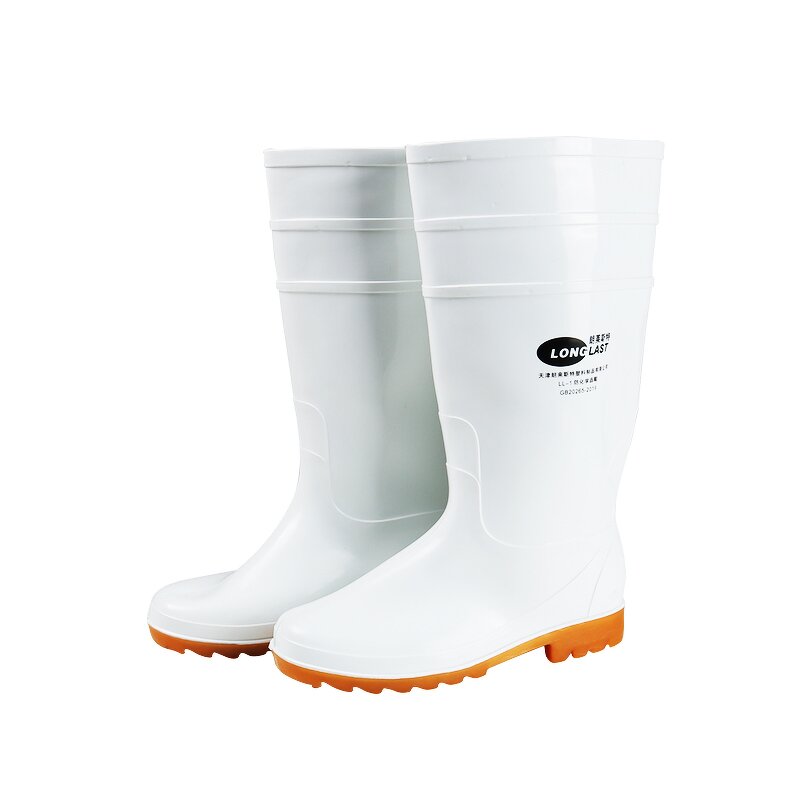 Rain Boots Manufacturer - Custom Logo Waterproof Anti Slip Oil Acid Resistant PVC Glitter for Men