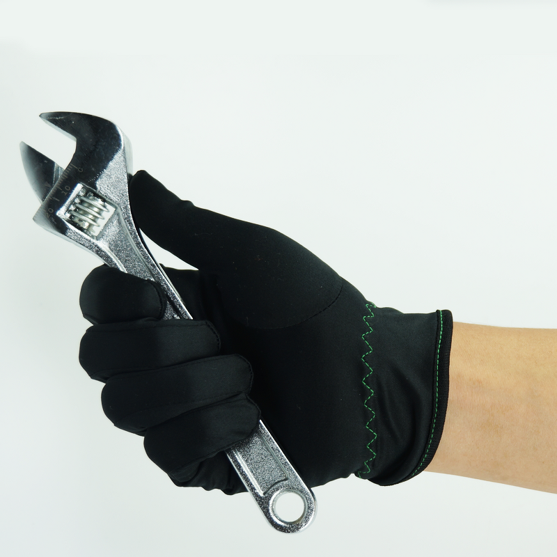 Inspection Gloves Manufacturer - Anti-Static Microfiber Nylon Blend S-XL OEM Printing