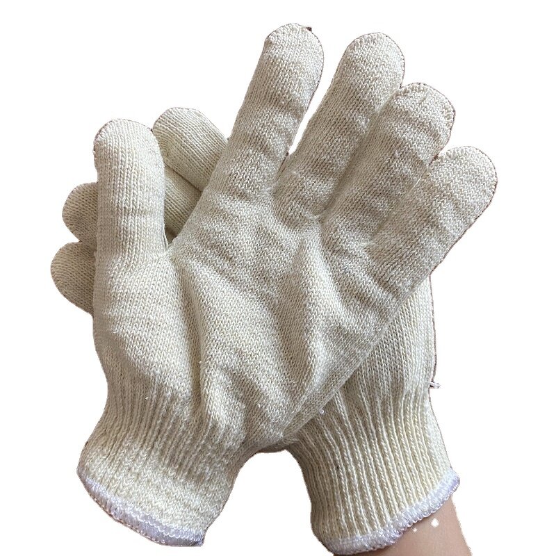 Work Gloves Manufacturer - FURUNDA FRDC6 7 Gauge Cotton 24CM Length Durable & Breathable for Construction Building