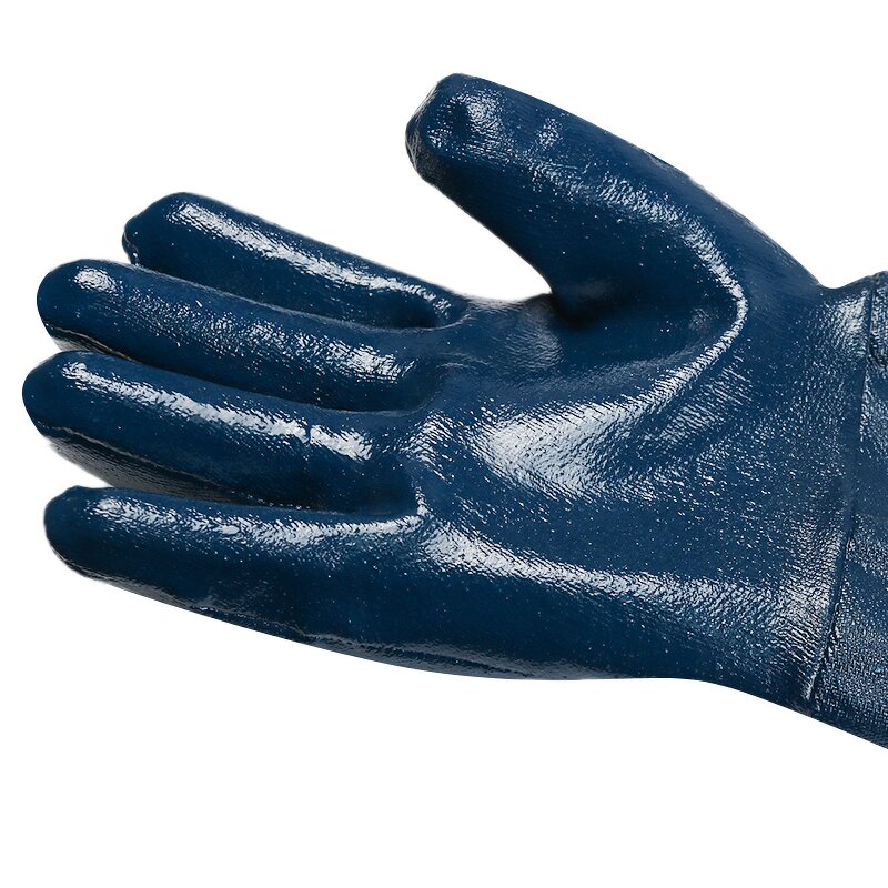 Work Gloves Manufacturer - Oil Resistant Nitrile Coated Interlock or Terry Lined