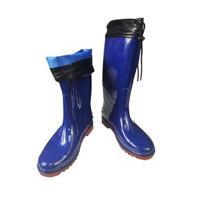 Rain Boots Manufacturer - Unisex Lightweight PVC Waterproof Anti-Slip Mesh Chemical-Resistant