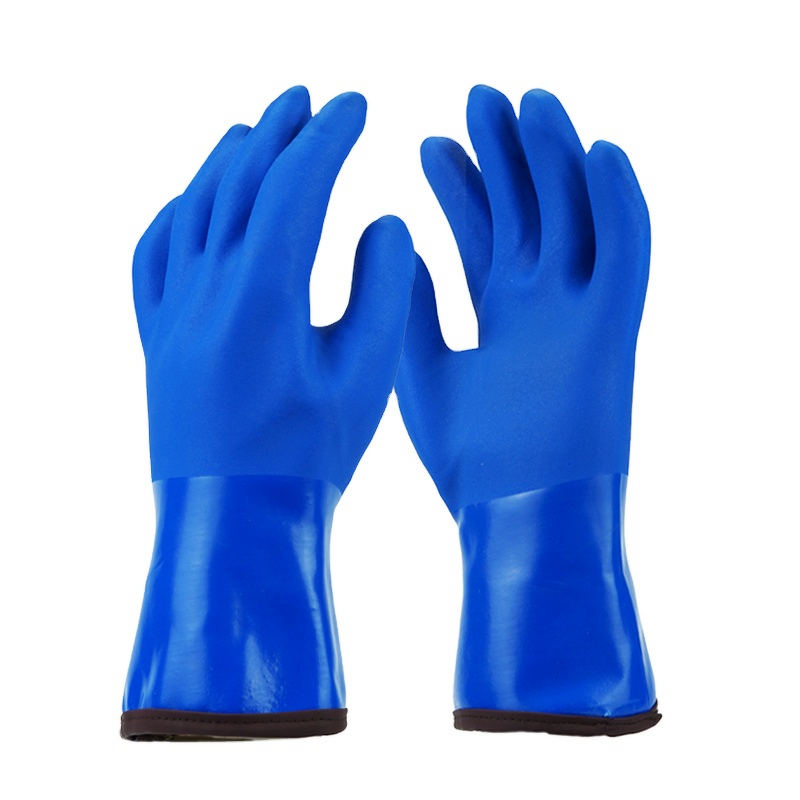 Safety Work Gloves Manufacturer - Long Sleeve Pvc Chemical Resistant Protective