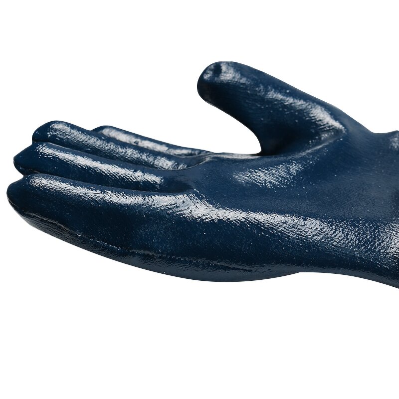 Work Gloves Manufacturer - Oil Resistant Nitrile Coated Interlock or Terry Lined