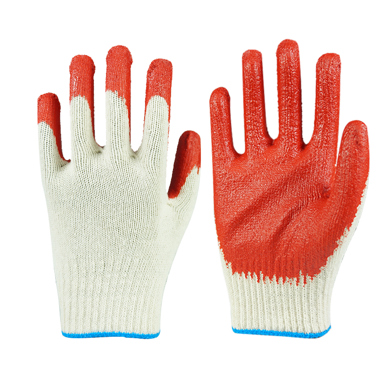 Labor Protection Gloves Manufacturer - Manufacturers Wholesale Flat Rubber Thickened Anti-slip Wear-resistant Construction
