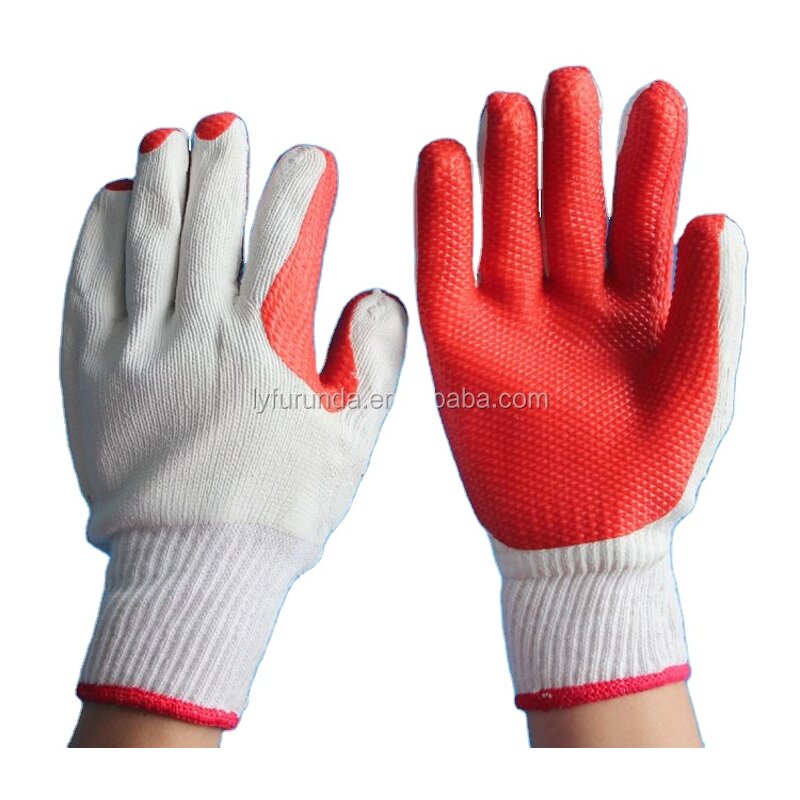 Work Gloves Manufacturer - Industrial Grade Rubber Coated Oil Abrasion Resistant Tear-Resistant FURUNDA FRDR0910