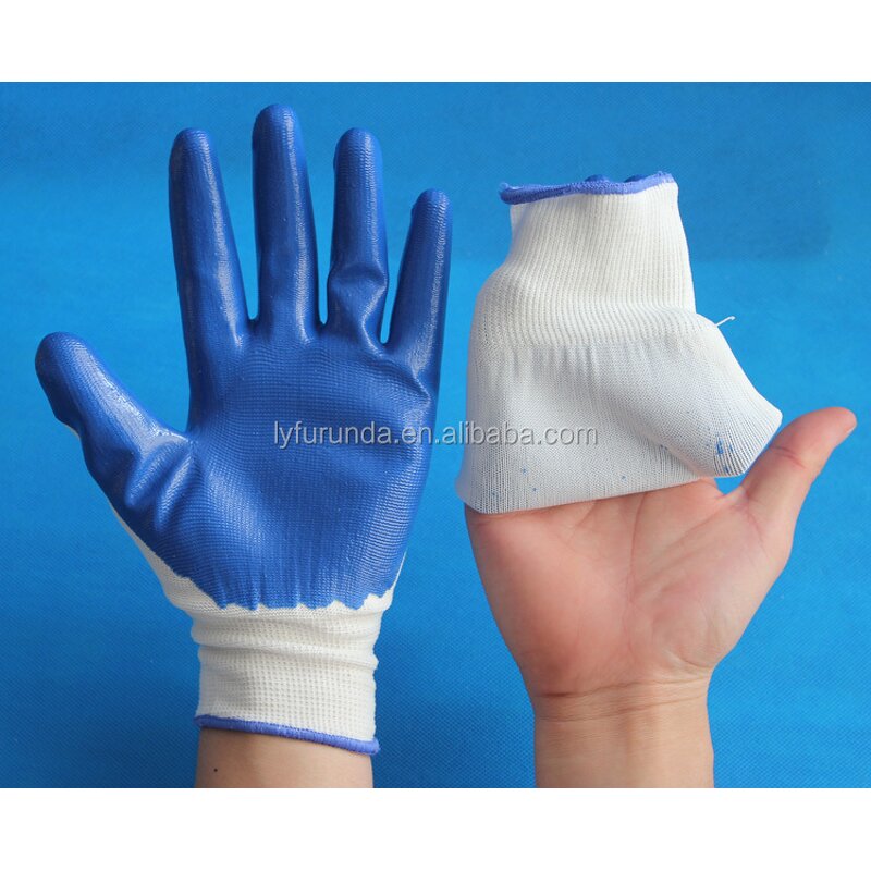Work Protection Gloves Manufacturer - Wear-resistant and Waterproof All Hung with Rubber Impregnated