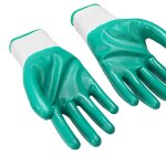 Nitrile coated gloves