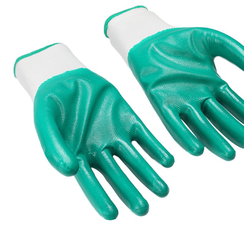 Work Gloves Manufacturer - Hot-selling Non-slip Heat-resistant Oil/Acid/Alkali Resistant Breathable Nitrile Coated