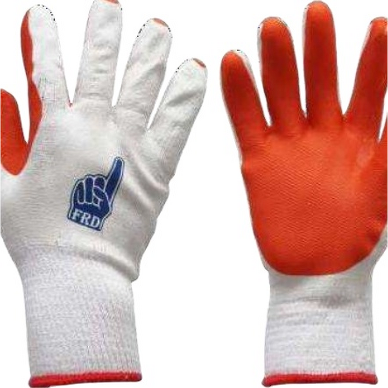 Work Gloves Manufacturer - Industrial Grade Rubber Coated Oil Abrasion Resistant Tear-Resistant FURUNDA FRDR0910
