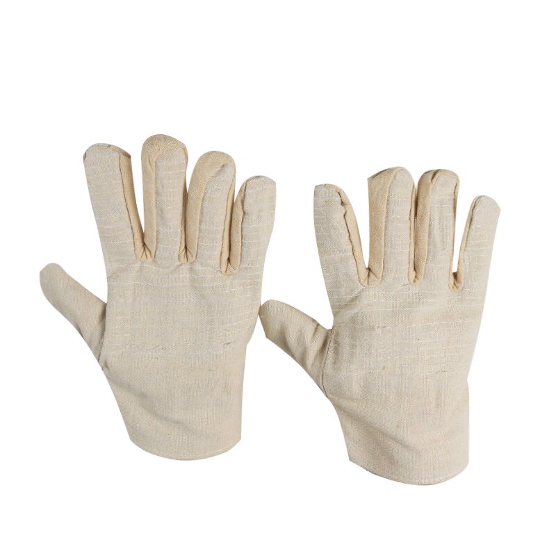 Canvas Gloves Manufacturer - Double-layer 24-thread Various Specifications Thickened Wear-resistant Protective