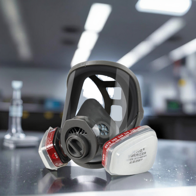 Gas Mask Manufacturer - Reusable HEPA Filter Full-Screen Silicone & Organic Vapour Cartridge